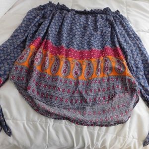 off the shoulder top